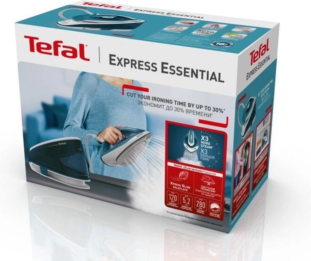 Tefal Express Essential SV6115 - Stoomgenerator 8 Tefal Express Essential SV6115 - Stoomgenerator - Afbeelding 8