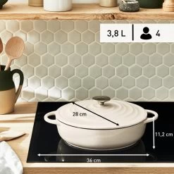 Tefal LOV Lage Braadpan - 3.8L - Ø28 Cm - Beige -Tefal 1200x1200 13