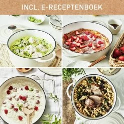 Tefal LOV Lage Braadpan - 3.8L - Ø28 Cm - Beige -Tefal 1200x1200 14