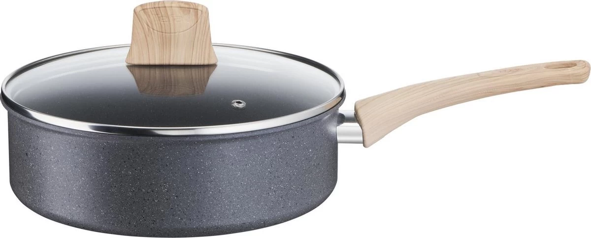 Tefal Natural Force Hapjespan - Ø 24 Cm + Deksel 2 Tefal Natural Force Hapjespan - Ø 24 Cm + Deksel - Afbeelding 2