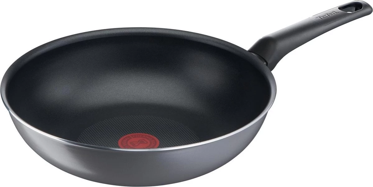 Tefal Easy Plus Wokpan - Ø 28 Cm - Niet Geschikt Voor Inductie 1 Tefal Easy Plus Wokpan - Ø 28 Cm - Niet Geschikt Voor Inductie