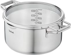 Tefal Nordica Pannenset 4 Delig - Steelpan Ø16 Cm & Kookpan Ø 18 + Ø 20 + Ø 24 Cm -Tefal 1200x917