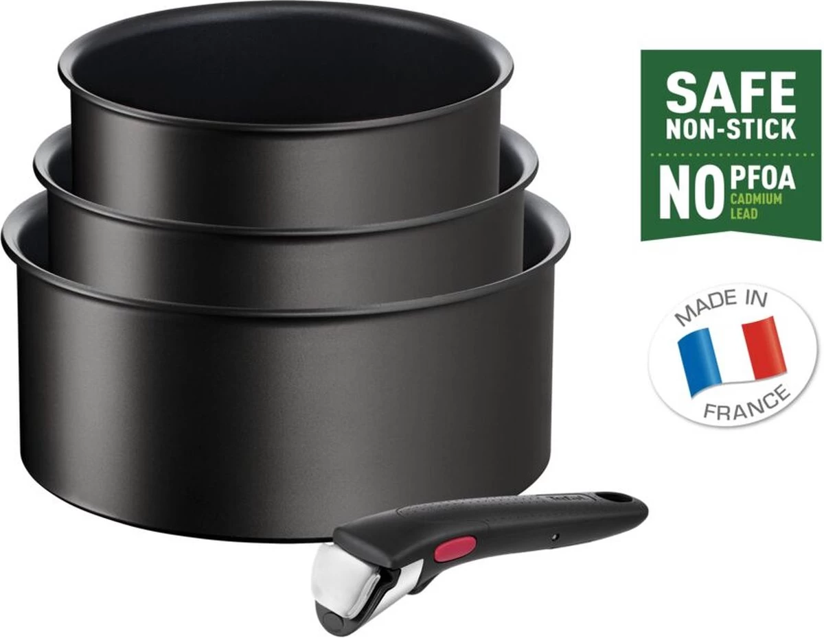 Tefal Ingenio Unlimited - Pannenset - 4-delig 7 Tefal Ingenio Unlimited - Pannenset - 4-delig - Afbeelding 7