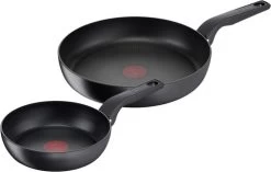 Tefal Hard Titanium Pro Koekenpannenset 24 + 28 Cm