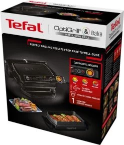 Tefal OptiGrill+ GC7148 + Snacking & Baking Accessoire -Tefal 1822052