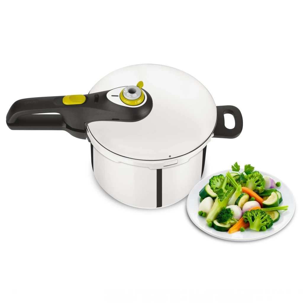 Tefal P25342 Secure 5 Neo Snelkookpan 4L RVS/Zwart 1 Tefal P25342 Secure 5 Neo Snelkookpan 4L RVS/Zwart