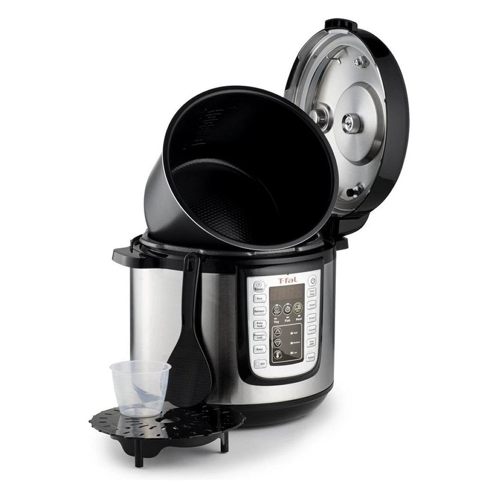 Tefal CY505E All-in-One Slowcooker 6L RVS/Zwart 2 Tefal CY505E All-in-One Slowcooker 6L RVS/Zwart - Afbeelding 2