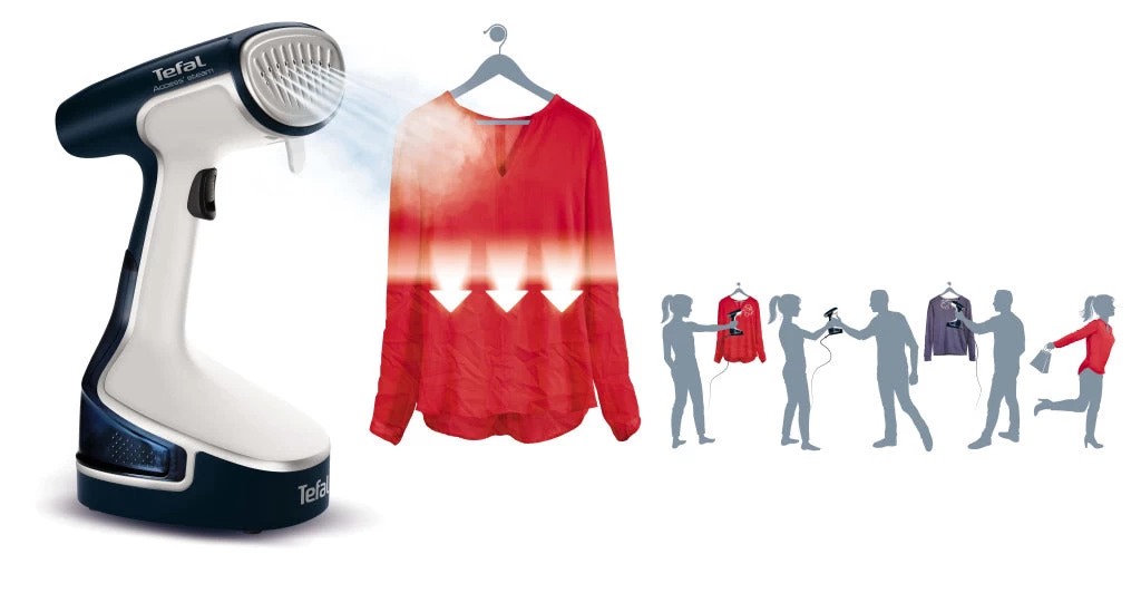 Tefal DR8085 Draagbare Kledingstomer 1500W 3 Tefal DR8085 Draagbare Kledingstomer 1500W - Afbeelding 3