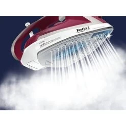 Tefal FV6810 Ultragliss Plus Stoomstrijkijzer Rood/Zilver -Tefal 3121040077177 3