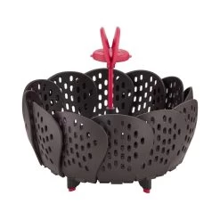 Tefal K20716 Ingenio Stoommandje Zwart/Rood