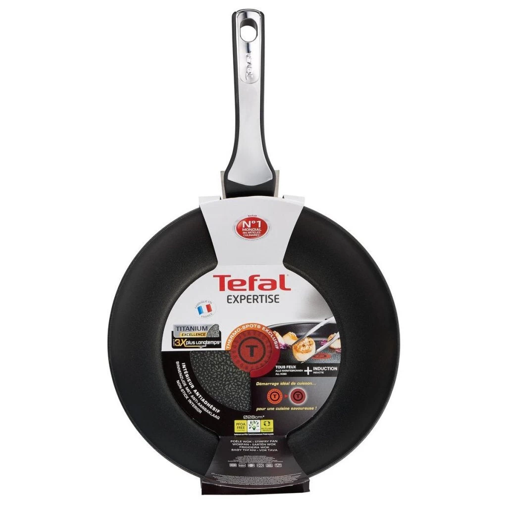 Tefal Expertise Wokpan 28cm 4 Tefal Expertise Wokpan 28cm - Afbeelding 4