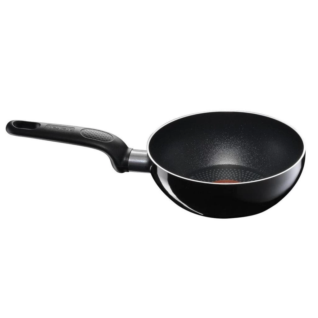 Tefal B6567402 Ideal Mini Wokpan 16 Cm Zwart 1 Tefal B6567402 Ideal Mini Wokpan 16 Cm Zwart