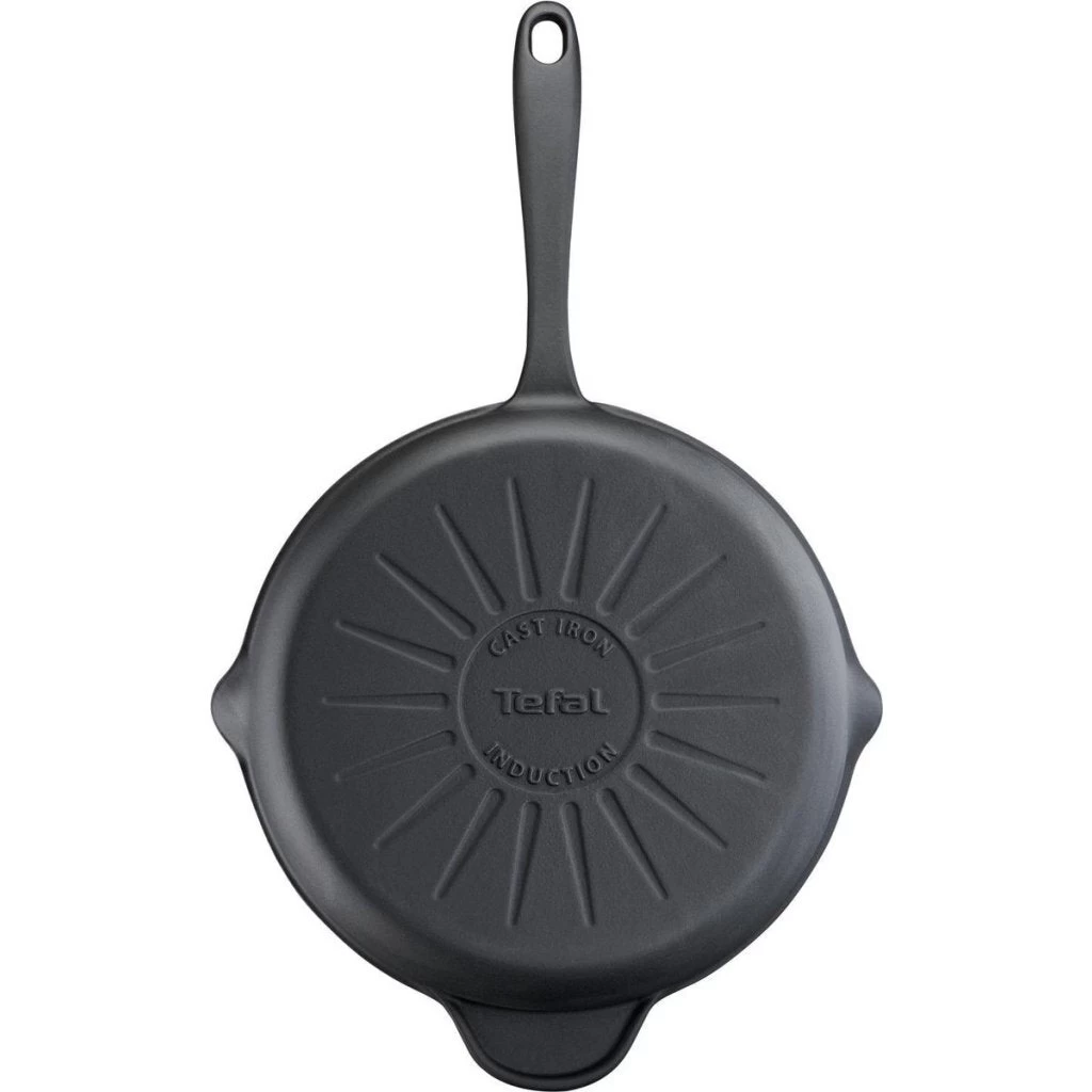 Tefal E2250504 Tradition Gietijzeren Koekenpan 26 Cm Zwart 2 Tefal E2250504 Tradition Gietijzeren Koekenpan 26 Cm Zwart - Afbeelding 2