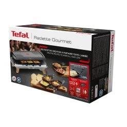 Tefal RE610D 3in1 8-Persoons Raclette Zwart/RVS/Hout -Tefal 3168430298941 4