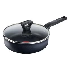 Tefal XL Force Hapjespan 24 Cm Zwart