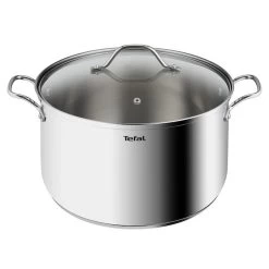 Tefal Intuition Soeppan 30 Cm + Glazen Deksel 12L RVS