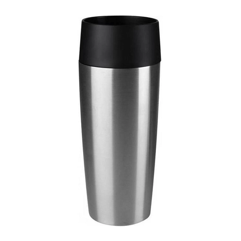 Tefal K30801 Travel Mug Isoleerbeker 0.36L RVS/Zwart 1 Tefal K30801 Travel Mug Isoleerbeker 0.36L RVS/Zwart