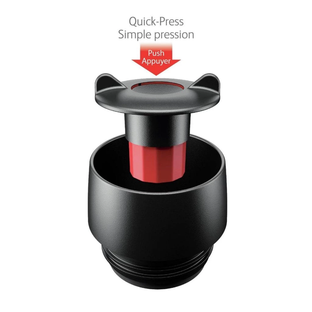 Tefal K30801 Travel Mug Isoleerbeker 0.36L RVS/Zwart 3 Tefal K30801 Travel Mug Isoleerbeker 0.36L RVS/Zwart - Afbeelding 3