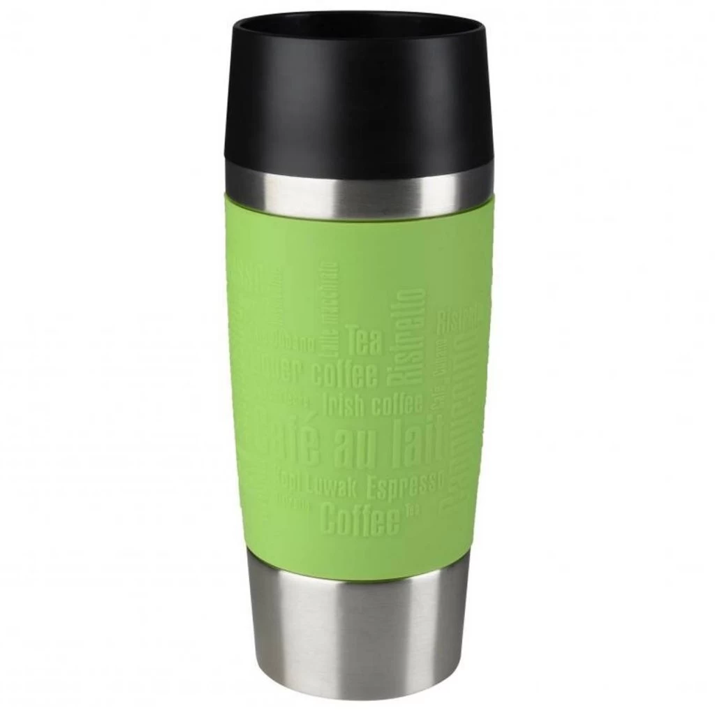 Tefal K30831 Travel Mug Isoleerbeker 0.36L RVS/Lime 1 Tefal K30831 Travel Mug Isoleerbeker 0.36L RVS/Lime