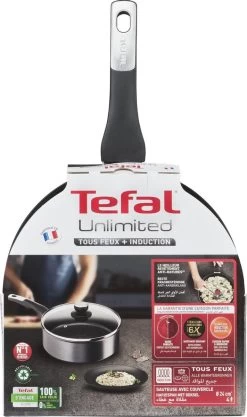 Tefal Unlimited Hapjespan - Ø 24 Cm + Deksel -Tefal 711x1200