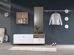 Tefal Stoomstrijkijzer FV5696 Turbo Pro Anti-Calc+ Anti-kalk-collector, Verticale Stoomfunctie, Uitstekende Strijkzool, Eco-functie -Tefal germania kapstok coruna 6 delig wit