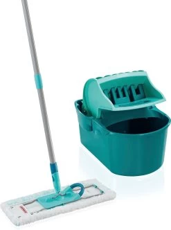 Tefal Stoomstrijkijzer FV5717 Easygliss Plus -Tefal leifheit vloerwisserset set dweilpers profi compact groen