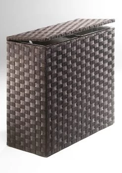 Tefal Stoomstrijkijzer FV9844 Ultimate Pure Durillium Airglide Autoclean-strijkzool, Automatische Uitschakeling -Tefal locker wassorteerder nylon gevlochten hoogte 64 cm bruin 1