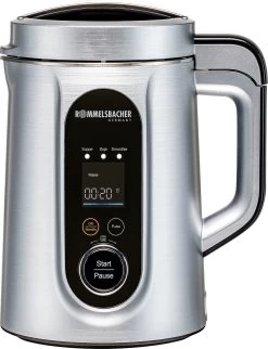 Tefal Keukenmachine QB1501 Masterchef Essential -Tefal rommelsbacher keukenmachine met kookfunctie svd 1400 soepmaker veggie drankjesmaker zilver