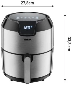 Tefal Airfryer 4,2 Liter Inhoud, 6 Automatische Programma’s, Digitaal Display, Timer, Zonder Vet/olie -Tefal tefal airfryer 42 liter inhoud 6 automatische programmas digitaal display timer zonder vet olie zwart 10