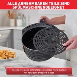 Tefal Airfryer 4,2 Liter Inhoud, 6 Automatische Programma’s, Digitaal Display, Timer, Zonder Vet/olie -Tefal tefal airfryer 42 liter inhoud 6 automatische programmas digitaal display timer zonder vet olie zwart 5