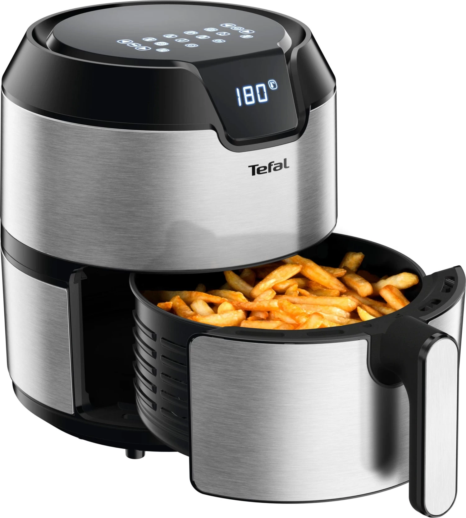 Tefal Airfryer 4,2 Liter Inhoud, 6 Automatische Programma’s, Digitaal Display, Timer, Zonder Vet/olie