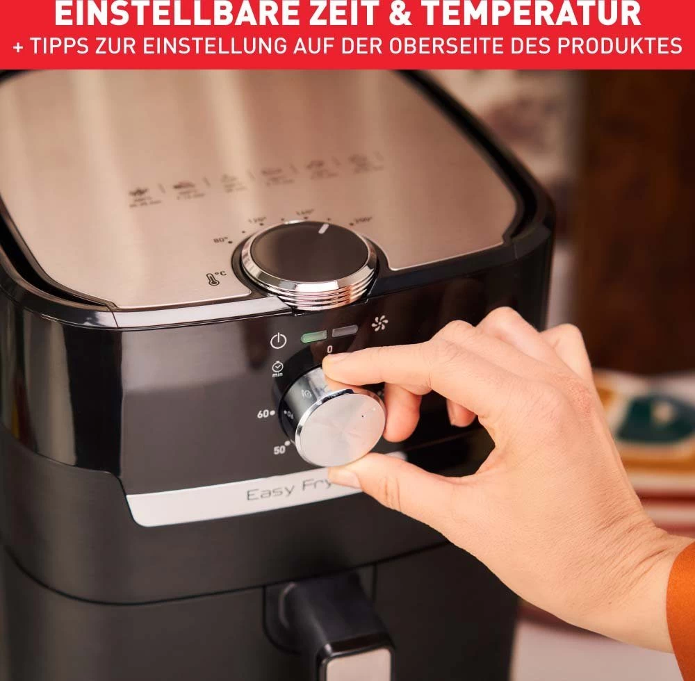 Tefal Airfryer EY5018 Easy Fry & Grill Classic 2 Tefal Airfryer EY5018 Easy Fry & Grill Classic - Afbeelding 2