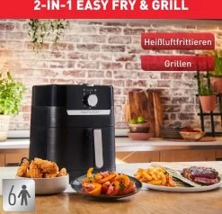 Tefal Airfryer EY5018 Easy Fry & Grill Classic 22 Tefal Airfryer EY5018 Easy Fry & Grill Classic -Tefal tefal airfryer ey5018 easy fry grill classic 5