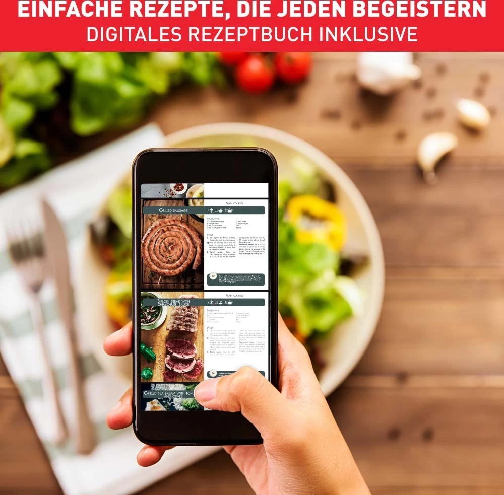 Tefal Airfryer EY5018 Easy Fry & Grill Classic 6 Tefal Airfryer EY5018 Easy Fry & Grill Classic - Afbeelding 6