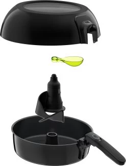 Tefal Airfryer FZ7228 ActiFry Extra Inhoud 1,2 Kg, Timer, Geurloos -Tefal tefal airfryer fz7228 actifry extra inhoud 12 kg timer geurloos zwart 6