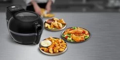 Tefal Airfryer FZ7228 ActiFry Extra Inhoud 1,2 Kg, Timer, Geurloos -Tefal tefal airfryer fz7228 actifry extra inhoud 12 kg timer geurloos zwart 8