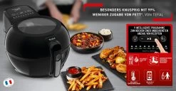 Tefal Airfryer FZ7738 ActiFry Genius + Inhoud 1,2 Kg, Timer, 9 Automatische Menu's, Roerarm-systeem, Zwart 38 Tefal Airfryer FZ7738 ActiFry Genius + Inhoud 1,2 Kg, Timer, 9 Automatische Menu's, Roerarm-systeem, Zwart -Tefal tefal airfryer fz7738 actifry genius inhoud 12 kg timer 9 automatische menus roerarm systeem zwart zwart 19