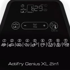 Tefal Airfryer YV9708 ActiFry Genius XL Inhoud: 1,7 Kg, 9 Automatische Programma’s, 2-in-1 Technologie -Tefal tefal airfryer yv9708 actifry genius xl inhoud 17 kg 9 automatische programmas 2 in 1 technologie zwart 8