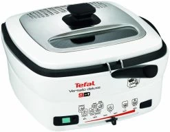 Tefal Friteuse Fritteuse FF1631 One Filtra Capaciteit 1,2 Kg, Clean-oil-systeem, Opvangzeef Voor Frituurresten, Warmte-isolerend, Vaatwasserbestendig -Tefal tefal friteuse fr4950 versalio deluxe 9 in 1 technologie capaciteit 13 kg braden frituren sudderen inclusief spatel regelbare temperatuur timer wit 1