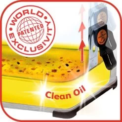 Tefal Friteuse FR5101 Filtra Pro Inox & Design 3,0 Liter Inhoud, Premium Friteuse Met Olie, Clean-oil-systeem, Warmte-isolerend, Thermostaat, Timer 30 Tefal Friteuse FR5101 Filtra Pro Inox & Design 3,0 Liter Inhoud, Premium Friteuse Met Olie, Clean-oil-systeem, Warmte-isolerend, Thermostaat, Timer -Tefal tefal friteuse fr5101 filtra pro inox design 30 liter inhoud premium friteuse met olie clean oil systeem warmte isolerend thermostaat timer zilver 12