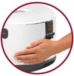 Tefal Friteuse Fritteuse FF1631 One Filtra Capaciteit 1,2 Kg, Clean-oil-systeem, Opvangzeef Voor Frituurresten, Warmte-isolerend, Vaatwasserbestendig -Tefal tefal friteuse fritteuse ff1631 one filtra capaciteit 12 kg clean oil systeem opvangzeef voor frituurresten warmte isolerend vaatwasserbestendig wit 8