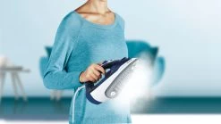 Tefal Stoomstrijkijzer FV2838 Express Steam Keramische Strijkzool, 180 G/min. Stoomstoot, Druppelstop -Tefal tefal stoomstrijkijzer fv2838 express steam keramische strijkzool 180 g min stoomstoot druppelstop blauw 2