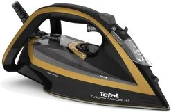 Tefal Stoomstrijkijzer FV5696 Turbo Pro Anti-Calc+ Anti-kalk-collector, Verticale Stoomfunctie, Uitstekende Strijkzool, Eco-functie