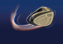 Tefal Stoomstrijkijzer FV5696 Turbo Pro Anti-Calc+ Anti-kalk-collector, Verticale Stoomfunctie, Uitstekende Strijkzool, Eco-functie -Tefal tefal stoomstrijkijzer fv5696 turbo pro anti calc anti kalk collector verticale stoomfunctie uitstekende strijkzool eco functie goud 4