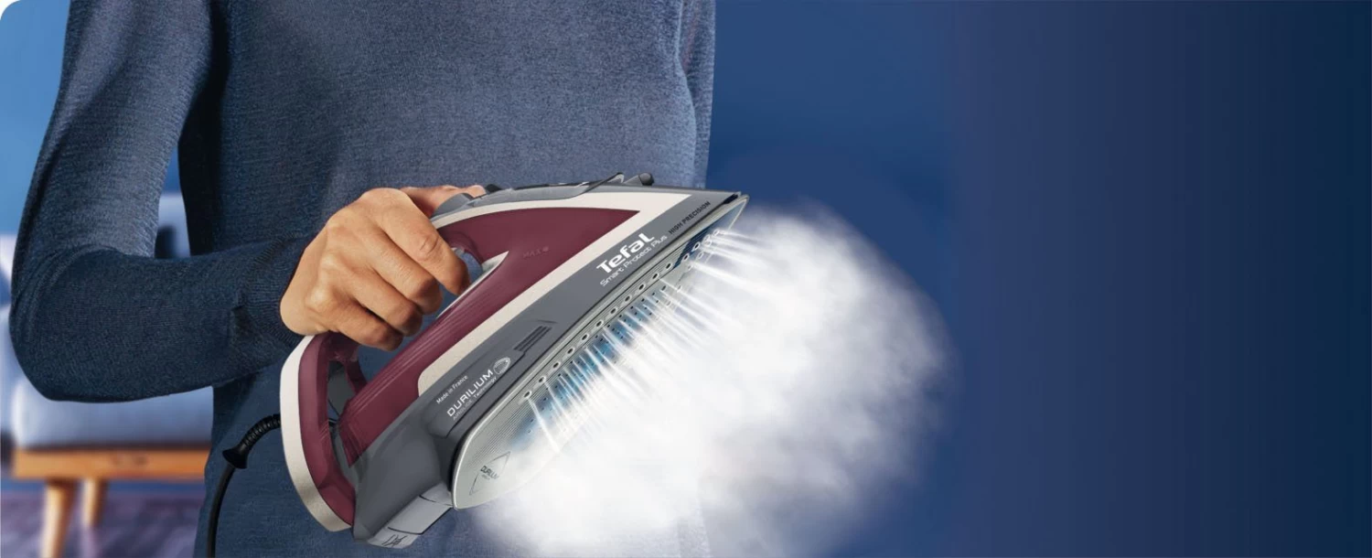 Tefal Stoomstrijkijzer FV6870 Smart Protect Plus Automatische Uitschakeling, Verticale Stoomfunctie, Uitstekende Glij-eigenschappen 9 Tefal Stoomstrijkijzer FV6870 Smart Protect Plus Automatische Uitschakeling, Verticale Stoomfunctie, Uitstekende Glij-eigenschappen - Afbeelding 9