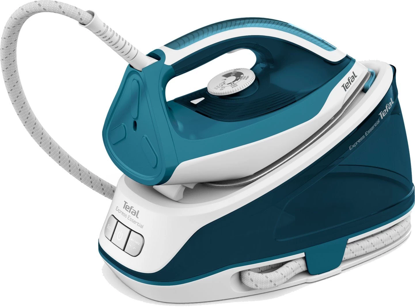Tefal Stoomstrijksysteem SV6115 Express Essential Pompdruk: 5,2 Bar, Stoomstoot: 280 G/min., Stoomopbrengst: 120 G/min., Calc Clear-technologie, Xpress Glide Strijkzool, Eco-functie 1 Tefal Stoomstrijksysteem SV6115 Express Essential Pompdruk: 5,2 Bar, Stoomstoot: 280 G/min., Stoomopbrengst: 120 G/min., Calc Clear-technologie, Xpress Glide Strijkzool, Eco-functie