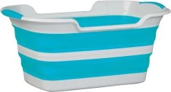 Tefal Stoomstrijkijzer FV6810 Ultragliss Plus -Tefal thinkhome wasmand opvouwbaar 37 liter blauw