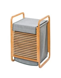 Tefal Stoomstrijkijzer FV6810 Ultragliss Plus -Tefal wenko waszak bahari met frame van bamboe bruin